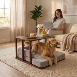 Center Table with Pet Bedding on Rent - View 4