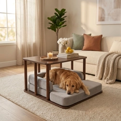 Center Table with Pet Bedding on Rent - View 1
